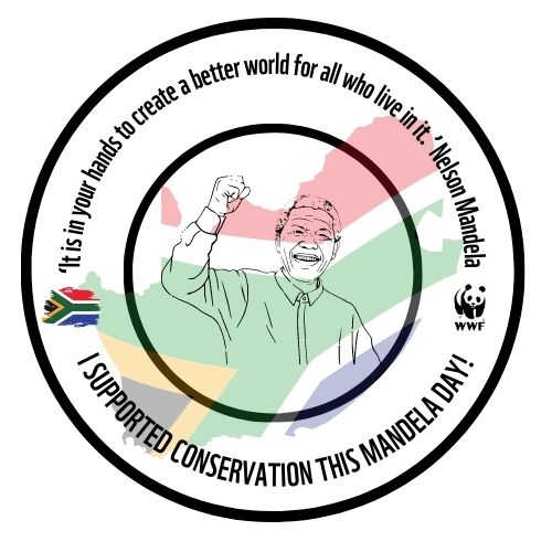 Mandela Day Badge